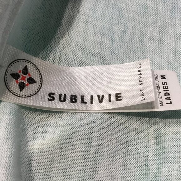 Sublivie Mermaid/Turtle Tee Shirt Size Medium - Picture 3 of 6